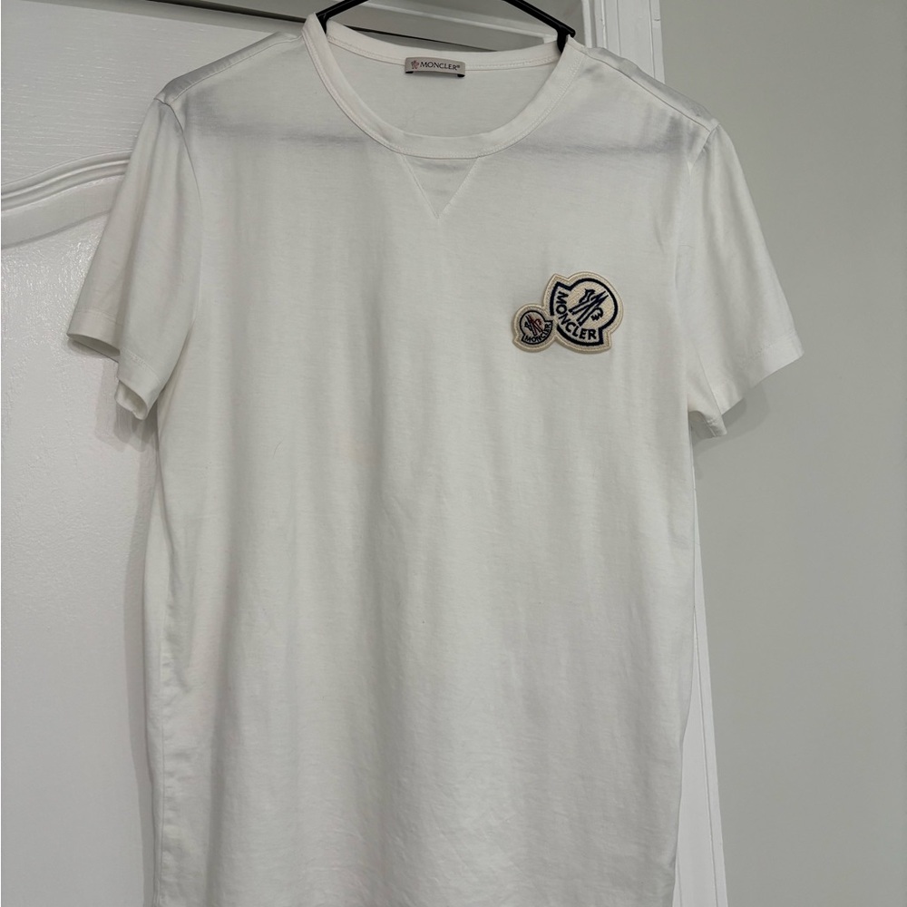 Moncler White T-Shirt